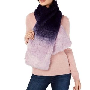 INC Faux fur stole New with tags